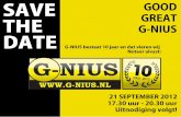 Save The Date Front G Nius