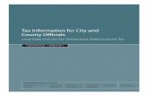Tax Information for City and County Officials – Local Sales and Use ...
