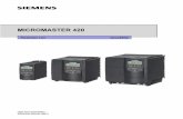 Micromaster 420 parameters list