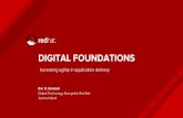Digital foundations - increasing agility in application delivery