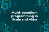 GeekNight 22.0 Multi-paradigm programming in Scala and Akka