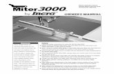 INCRA Miter 3000SE Manual