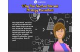 Why You Need an Internet Strategy Consultant