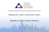 Module 6   country cozy-middle east