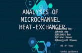 microflow channe heatexchanger