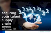 Securing talent supply chain