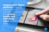 CX: Executive Guide to Enhance Your Digital Platform with Customer Experience