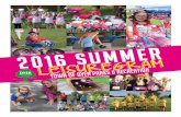 Dyer Parks & Recreation 2016 Summer Leisuregram