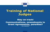 4. Stay on track- communication and amendments updated april 2014