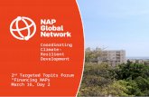 "Financing National Adaptation Plans: Options for Implementation" | Day 2
