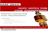 Perfect Notes For GATE Civil Engineering By EII
