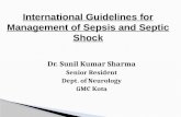 Septicemia international management guideline