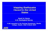 Mapping Earthquake Hazard