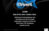 AWS re:Invent 2016: State of the Union: Amazon Alexa and Recent Advances in Conversational AI (ALX306)