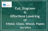 Cut, Engrave & Effortless Lasering of Metal, Glass, Wood, Paper, Acrylics | BRM Laser Machines