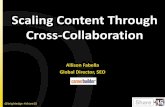 BrightEdge Share15 - CM203: Scaling Content: Production, Process & Culture - Allison Fabella