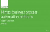 Nintex business process automation platform