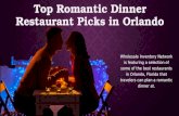 Top Romantic Dinner Restaurant Picks in Orlando Shared by Wholesale Inventory Network