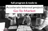 Full Program & Tools to Accelerate an Internal Innovation Project - by Board of Innovation