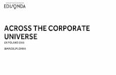 Across the corporate universe | Maciej Płonka at UX Poland 2016