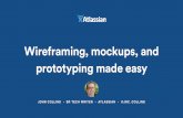 Wireframing, Mockups, and Prototyping Made Easy