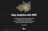 Easy Analytics on AWS with Amazon Redshift, Amazon QuickSight, and Amazon Machine Learning | AWS Public Sector Summit 2016