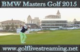 See Golf BMW Masters stream online