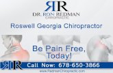 Roswell georgia chiropractor dr. ron redman pdf
