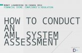 How to conduct an anti-money laundering (AML) system assessment