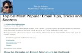 50 email better tips