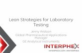 Lean Strategies for Laboratory Testing