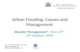 Urban Flooding causes and Management Dr.Reddy