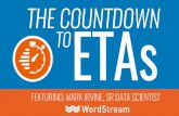 The Countdown to ETAs [Encore]