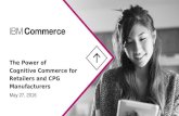 IBM Commerce: The Power of Cognitive Commerce for Retailers