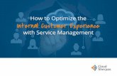 How to Optimize the Internal Customer Experience with Service Management