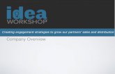 Idea Workshop Capabilities 2016