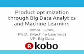 Inmar Givoni - Product optimization through Big Data Analytics and Machine Learning