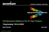 Continuous Delivery for IT Operations Teams