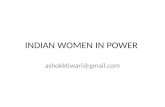 Indian Women in power