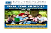 Best IEEE Project in Madurai- Service Computing Updated Popular List Projects 2016-17