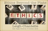 Ethics Beyond the Plate presentation by Leigh-Chantelle at Bali Vegan Festival