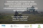 Tenant collectives in the Gangetic Plains – a new model for gender equitable grassroots irrigation and land management