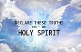 10 Truths About The Holy Spirit