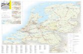 Spoorkaart van Nederland