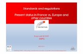Standards and regulation R.BODET