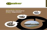 Case Study Report: Nutrient recovery from digestate