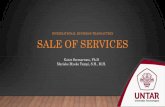International Business Transaction - Sale of Services