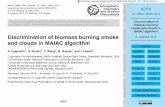 Discrimination of biomass burning smoke and clouds in MAIAC ...