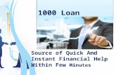 1000 Loans No Credit Check - Perfectly Overcome Your Short Term Cash Flow Problems