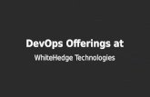 DevOps Offerings at WhiteHedge